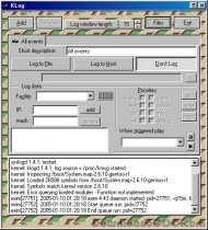 KLog screenshot